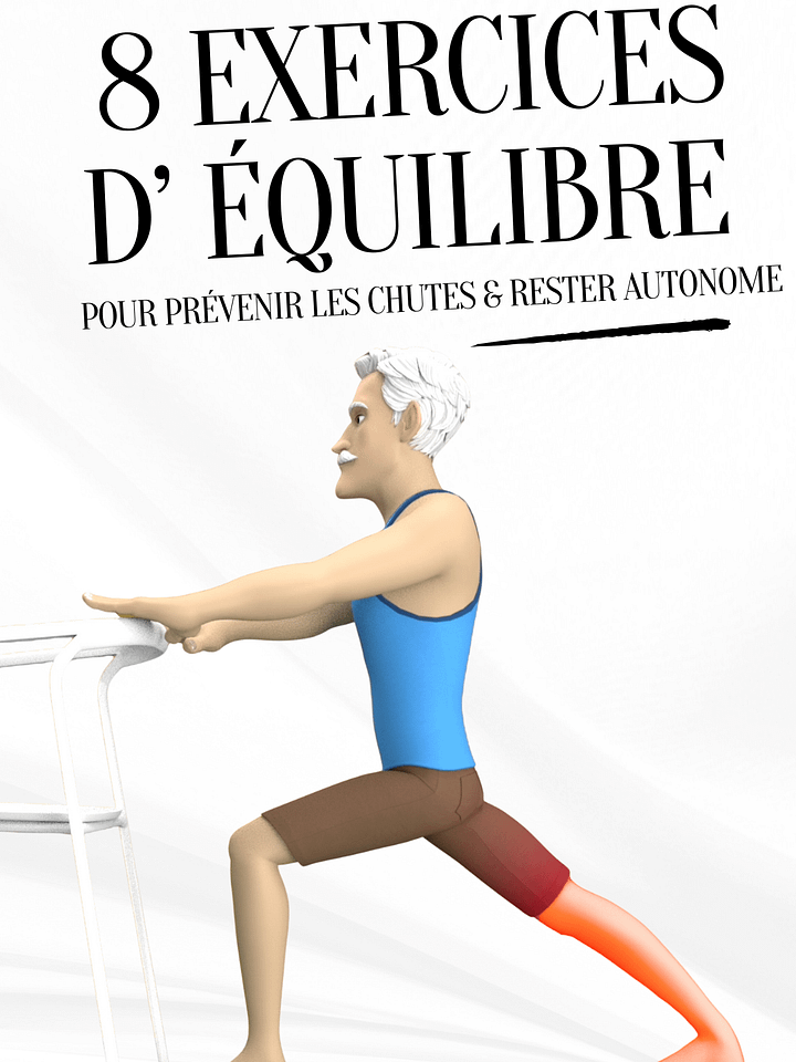 Exercices équilibre et stabilité 10 minutes d'exercices à faire à la maison product image (1)