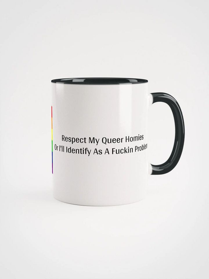Respect My Queer Homies Coffee Mug product image (2)