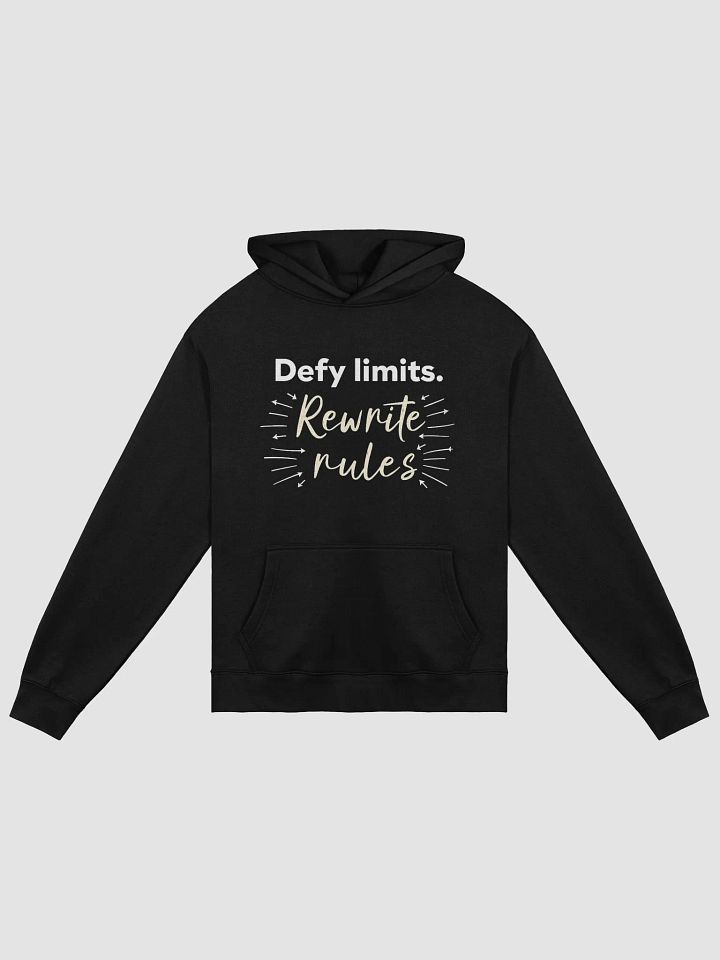 Defy Limits. Rewrite Rules. - Empower Your Journey with Emma Watson’s Spirit Hoodie product image (1)