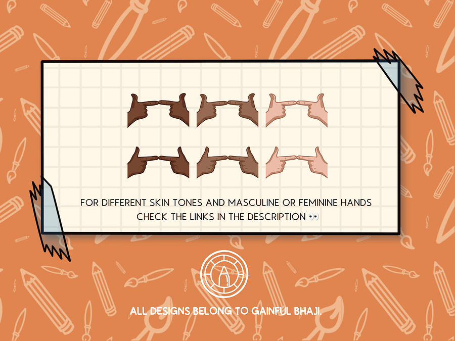 🙋🏻‍♀️ UWU FINGERS – Animated Emote 🥺👉👈 product image (2)