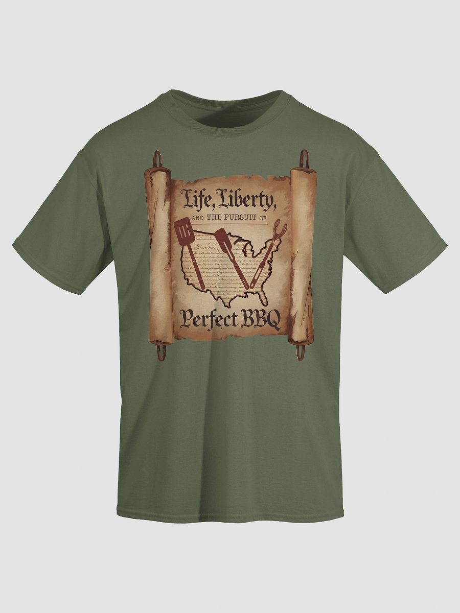 🔥 Best Seller: Life, Liberty, and the Pursuit of Perfect BBQ Tee product image (3)