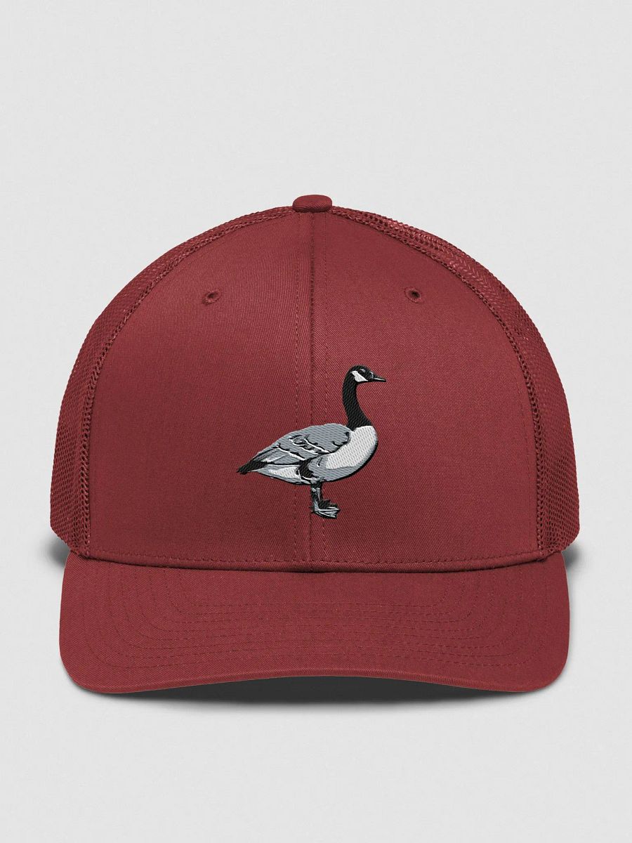 Flight of the Goose Snapback Plucky Honker Wild Goose from Canada Embroidered Trucker Hat product image (1)
