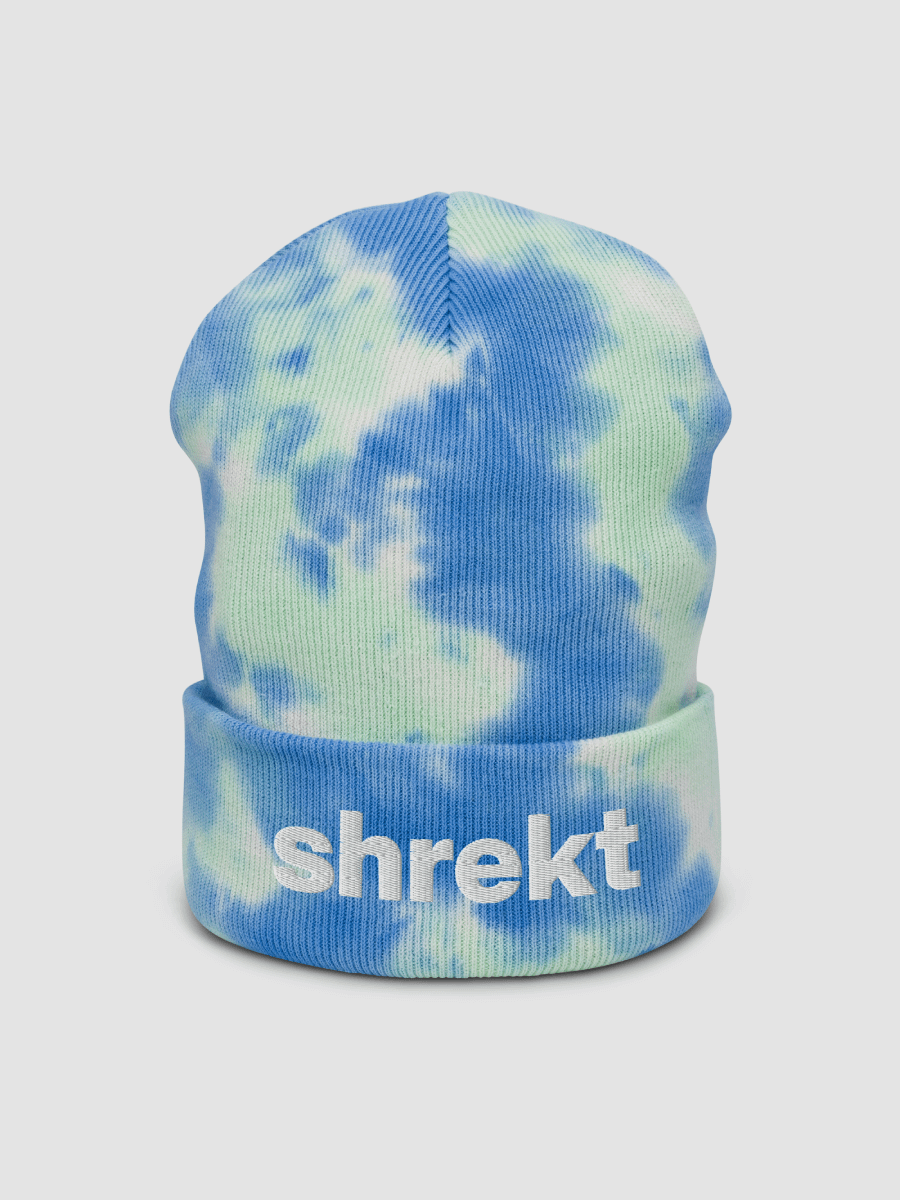 Shrekt Tie-dye beanie product image (2)