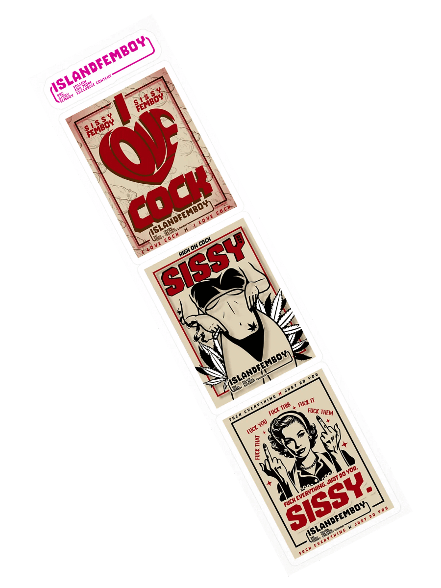 ISLANDFEMBOY : Sissy Sticker Pack : Femboy : Twink product image (3)