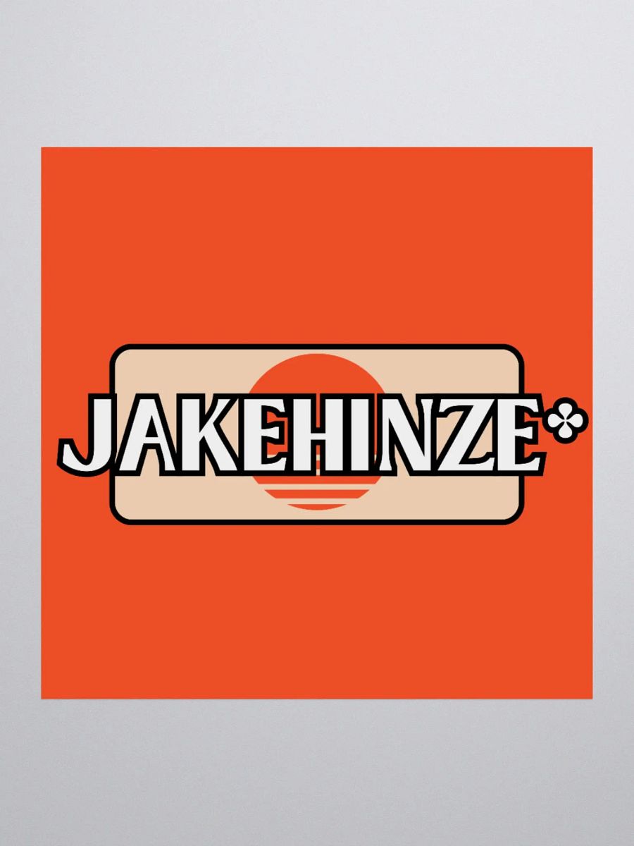 jakehinze* Logo Sticker product image (2)