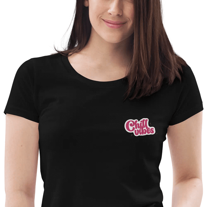 Chill Vibes Fitted Eco T-shirt product image (1)