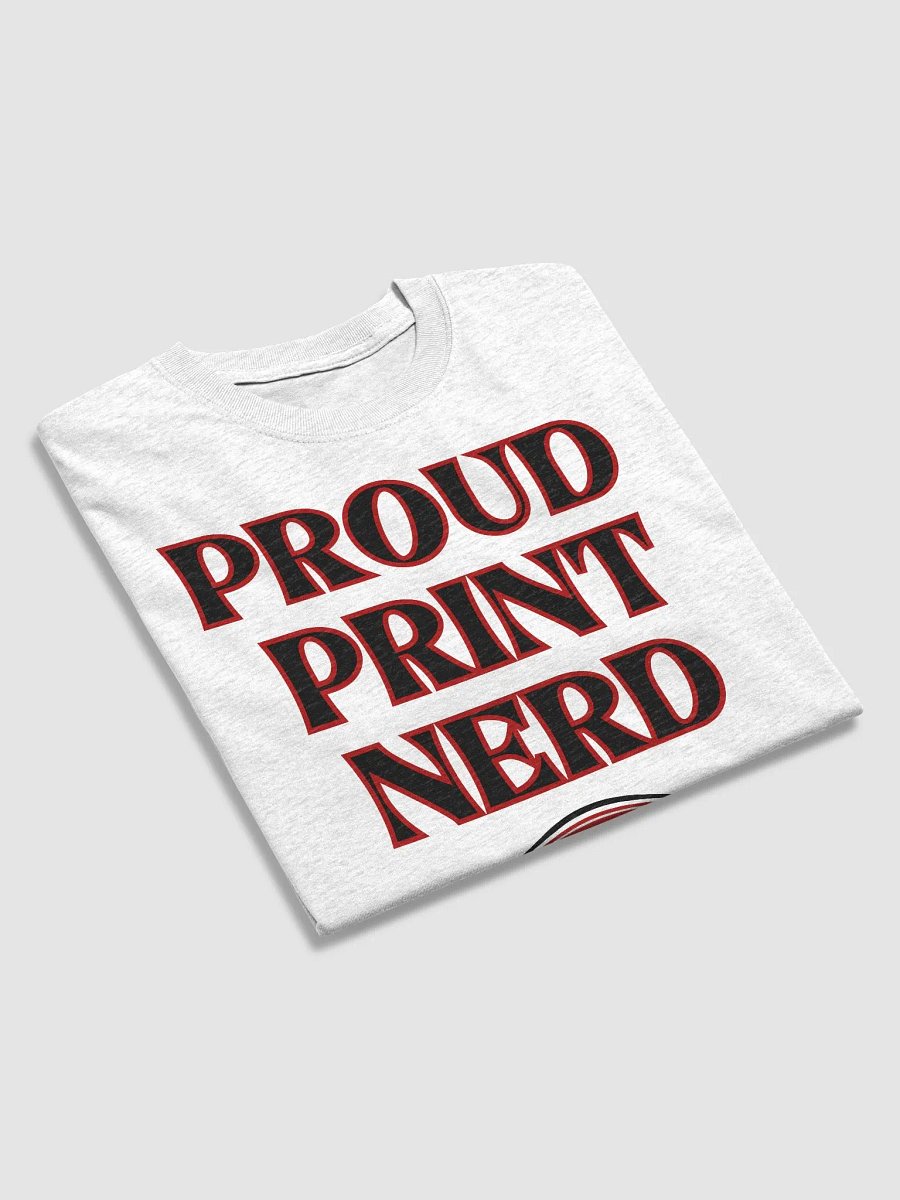 Proud Print Nerd Graphic Tee product image (3)