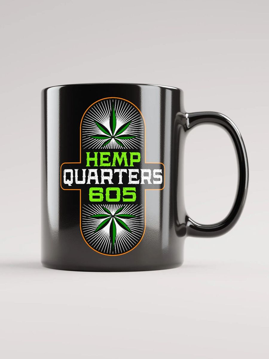 Hemp Quarters Black Mug product image (6)