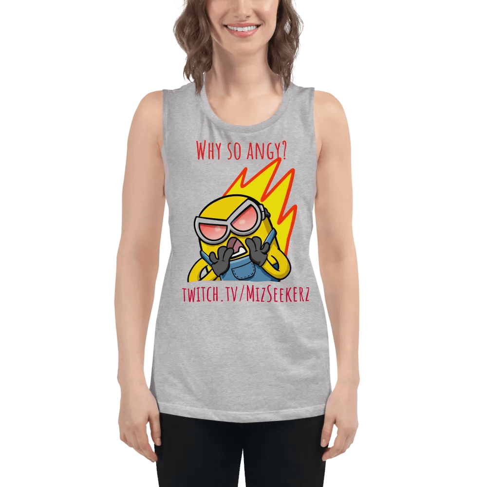 Women's Why so Angy Muscle Tank product image (5)