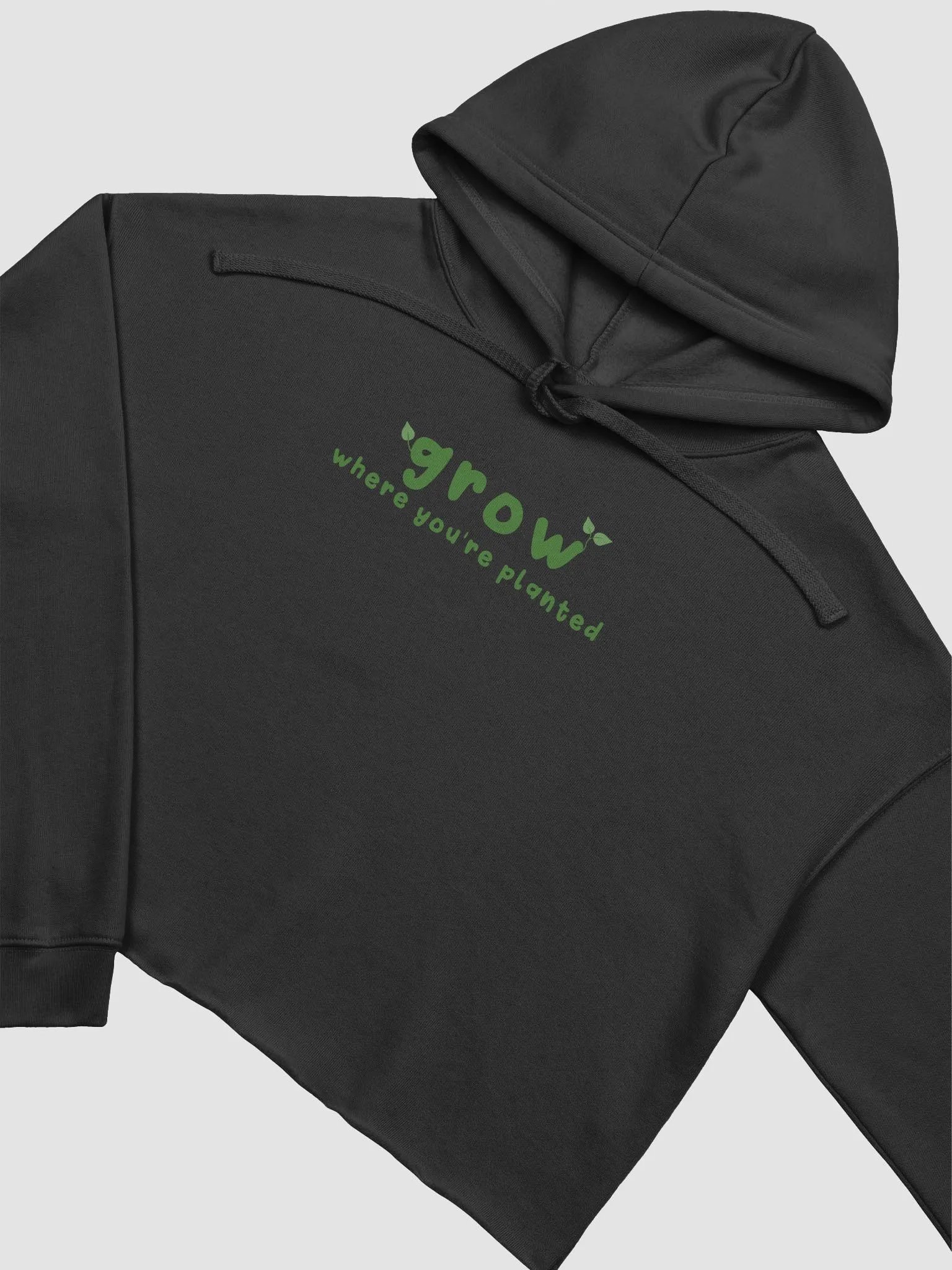 Grow Where You're Planted Cropped Hoodie product image (5)