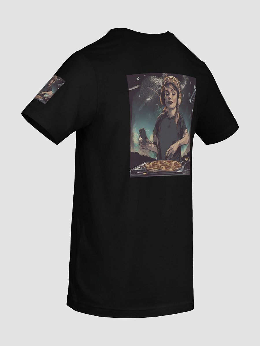 Cosmic DJ Pizza T-Shirt product image (10)