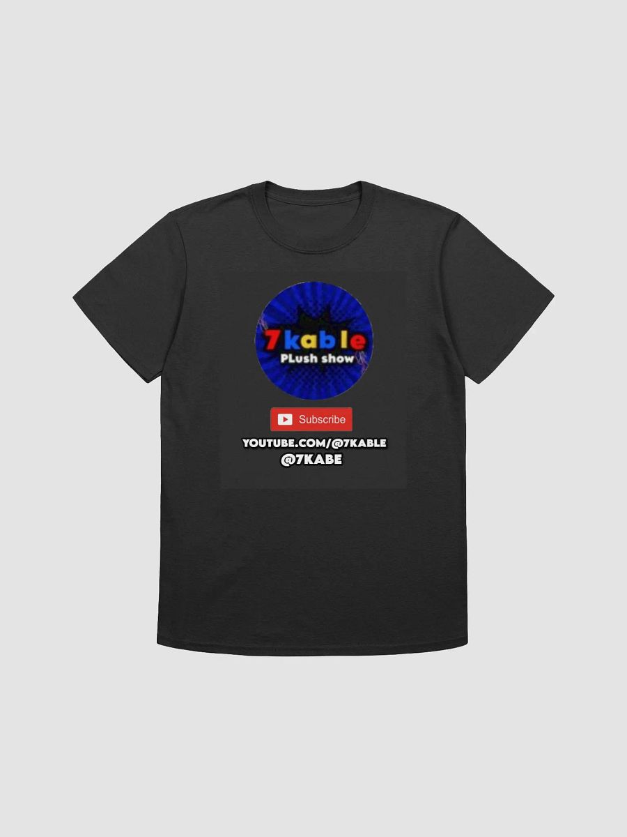 7kable show t-shirt dark grey from the youtube channel 7kable show NEW! product image (1)