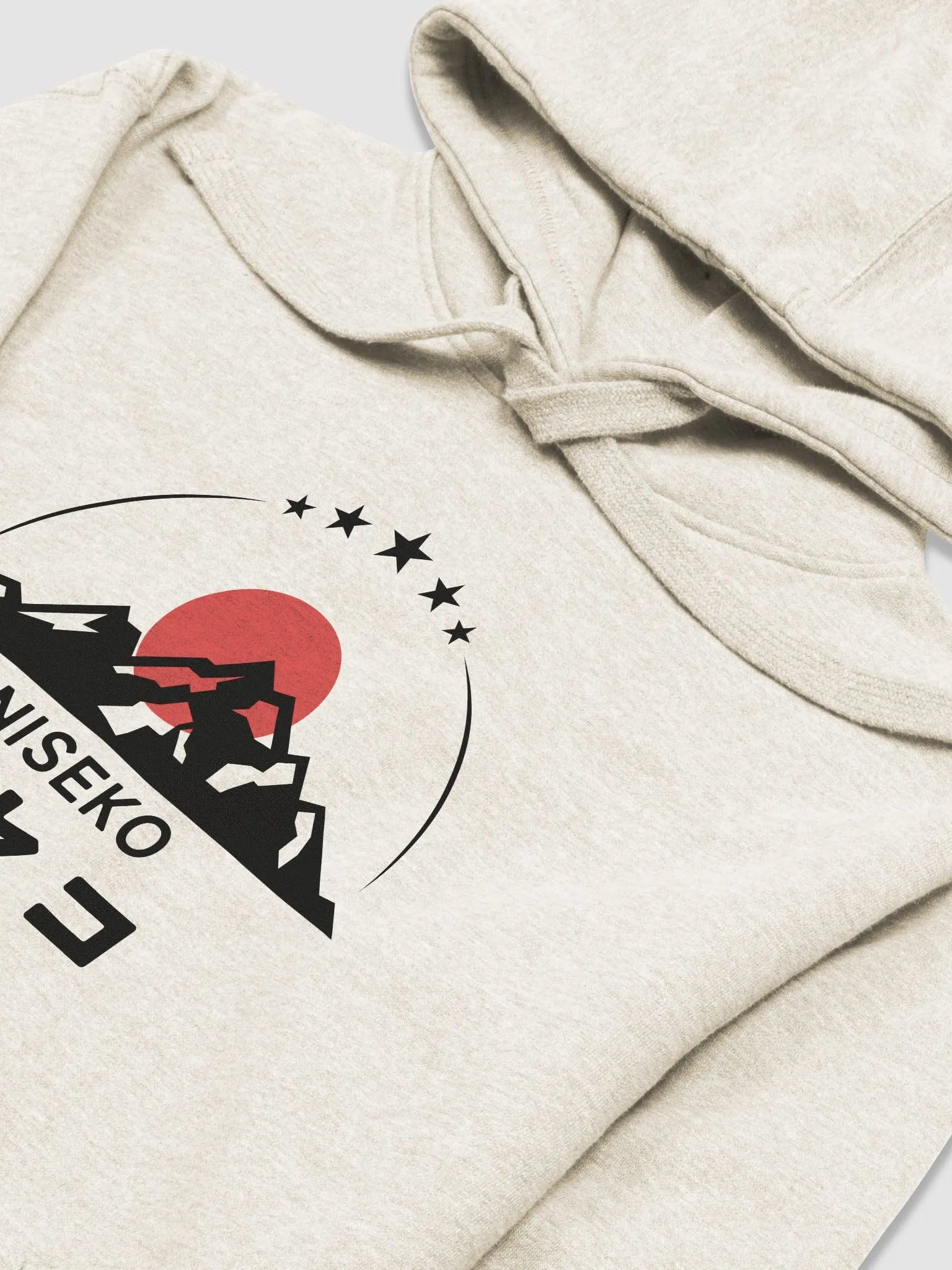 Niseko Ski Resort Cotton Blend Premium Hoodie, Five Star Mountain 5 Colors product image (3)