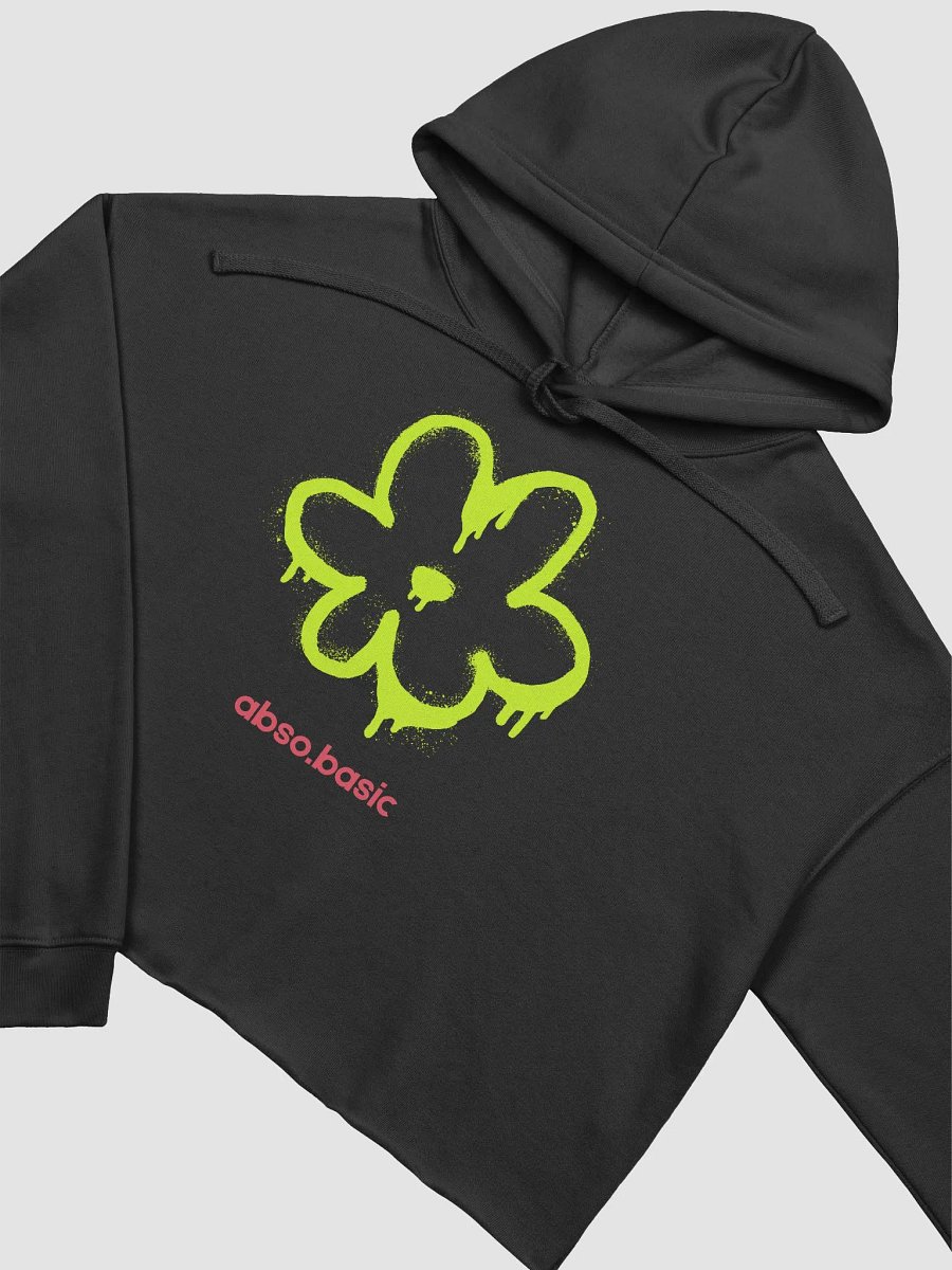 Graffiti Flower Crop Hoodie product image (15)