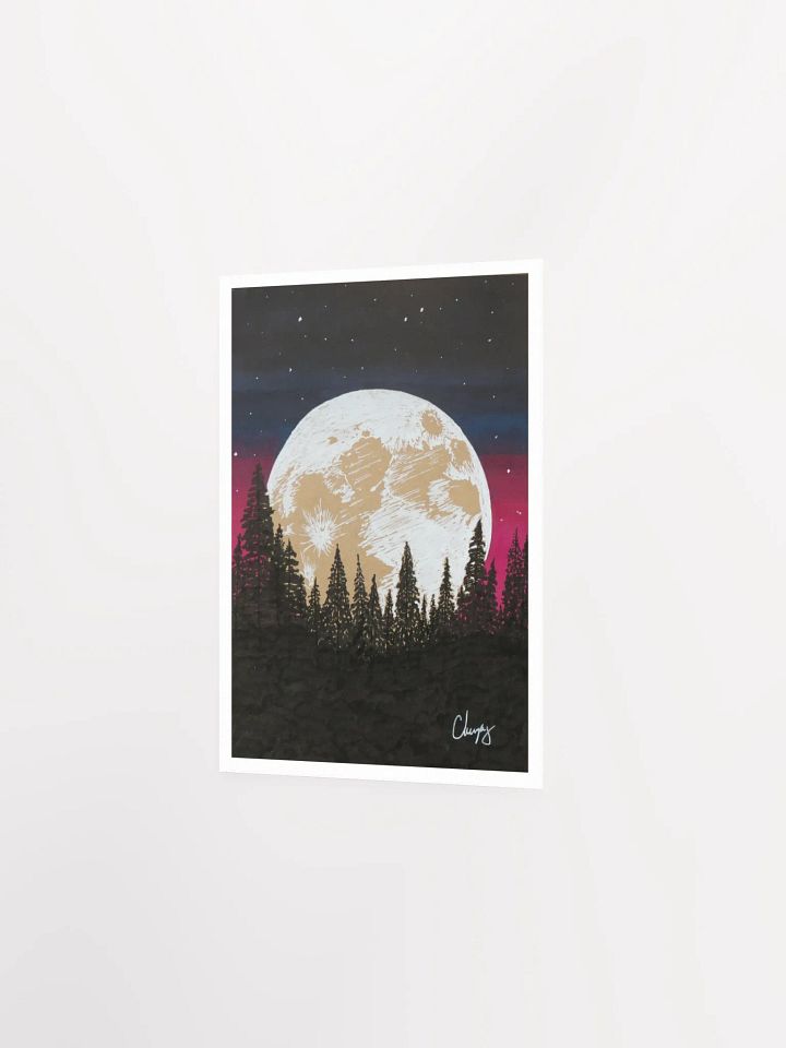 Dusk Moon Print product image (2)