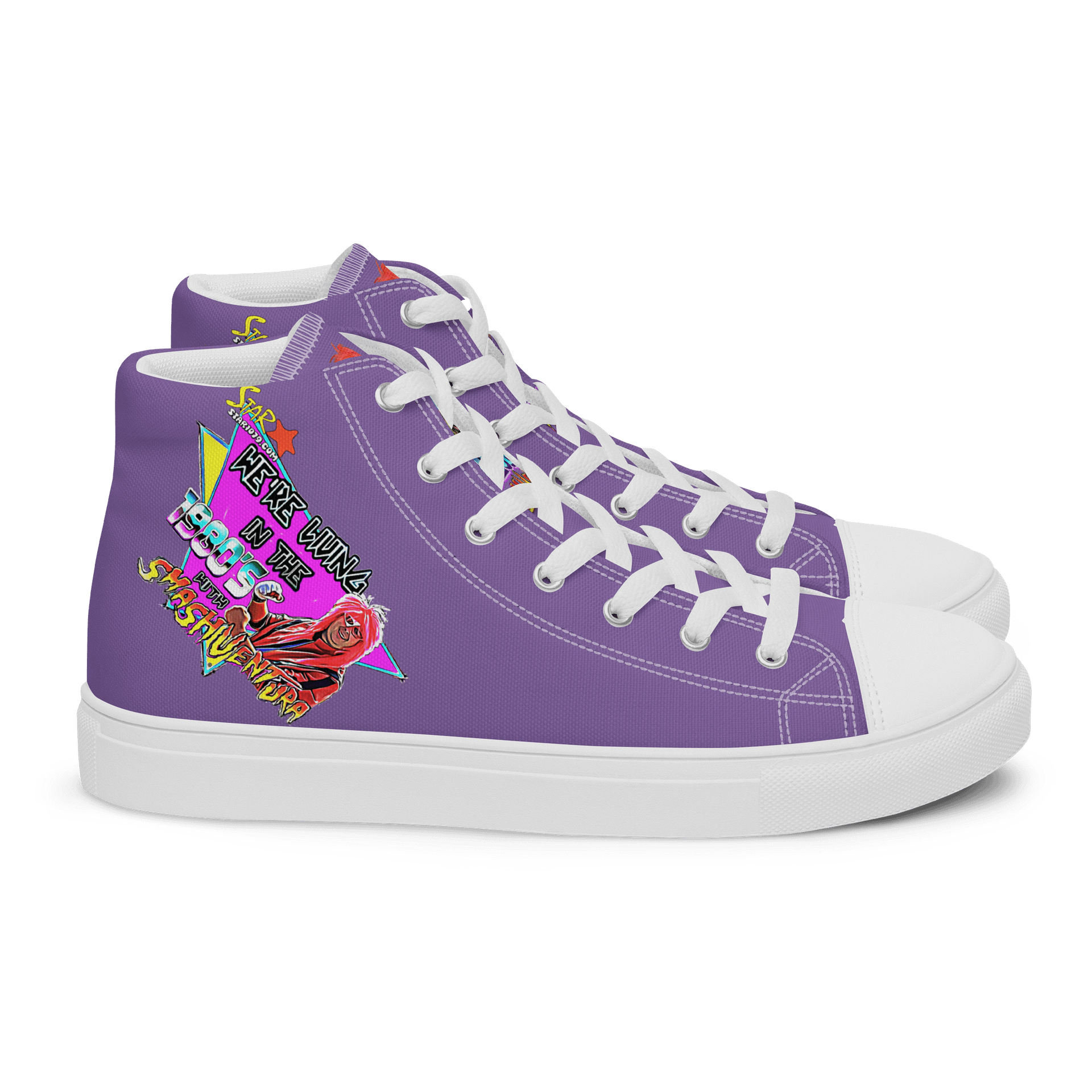 We're Living in The 1980's with Smash Ventura ladies High Tops product image (2)