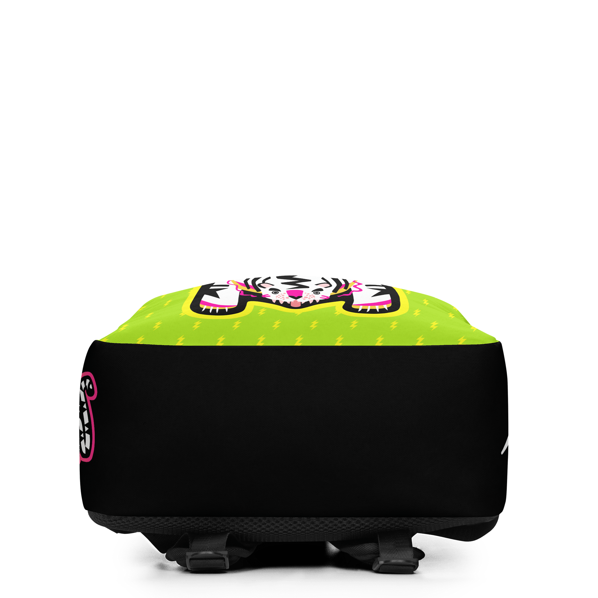 Lime and Pink Tiger Backpack product image (5)