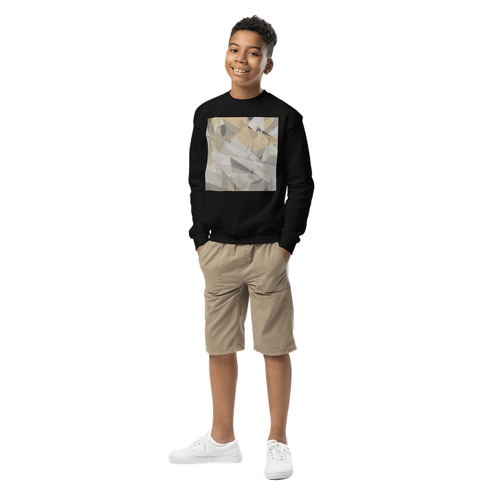 Geometric Harmony Youth Sweatshirt product image (1)
