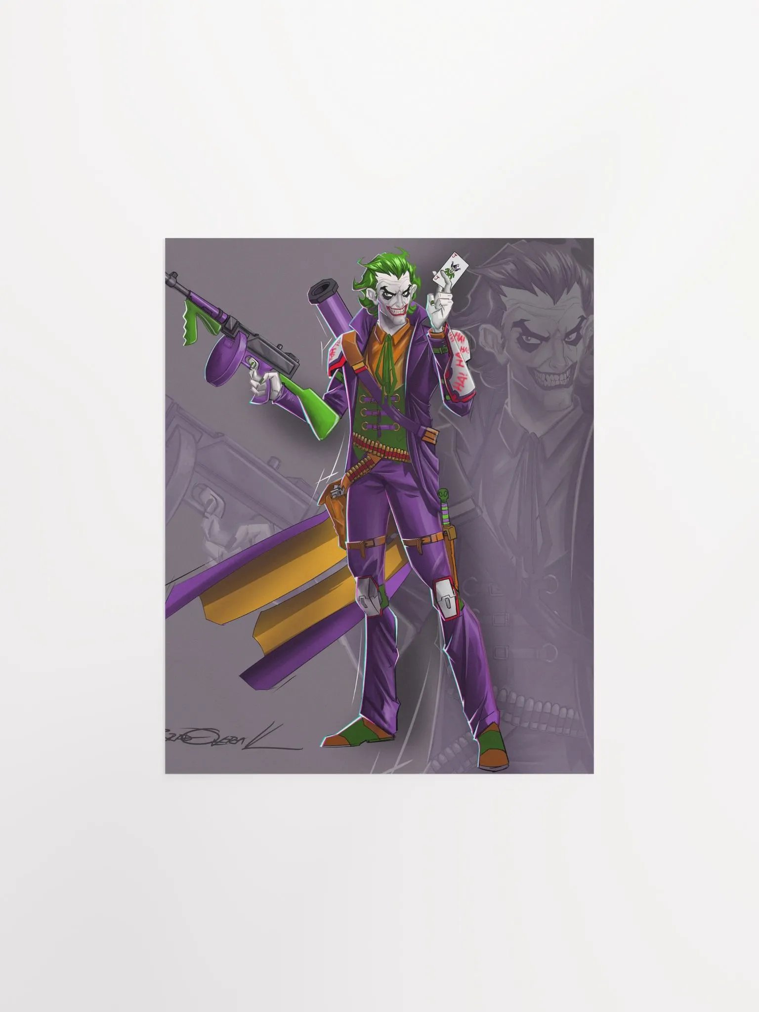 The Prince of Crime Vibrant Matte Poster product image (3)