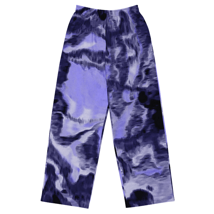 Purple Fluid Art Pants product image (1)