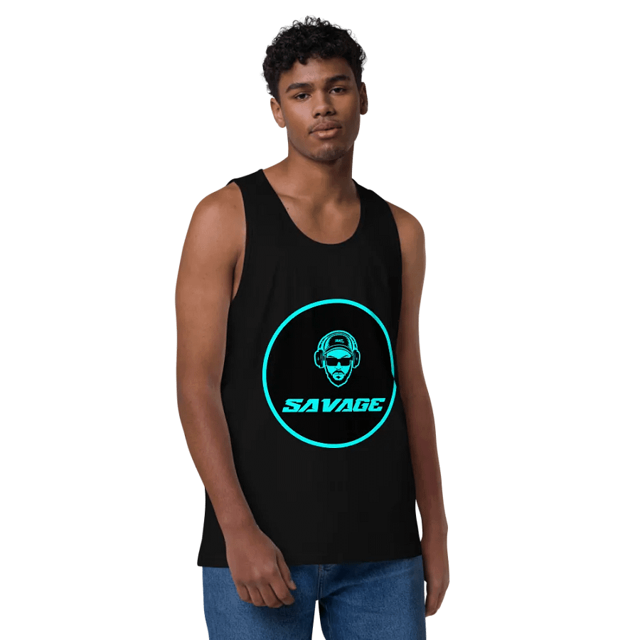 Savage Tank Tee (Black) product image (6)