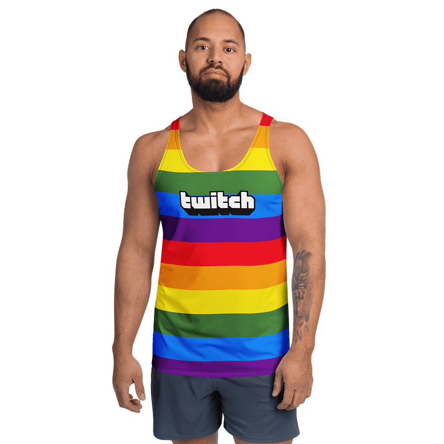 Rainbow Twitch Tank Top product image (1)