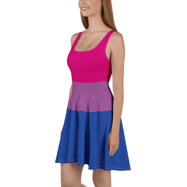 Bisexual Pride Flag Skater Dress product image (1)
