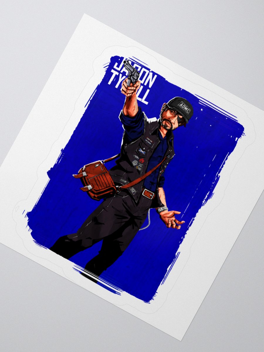 Jason "JT" Tyrell Portrait Sticker product image (6)