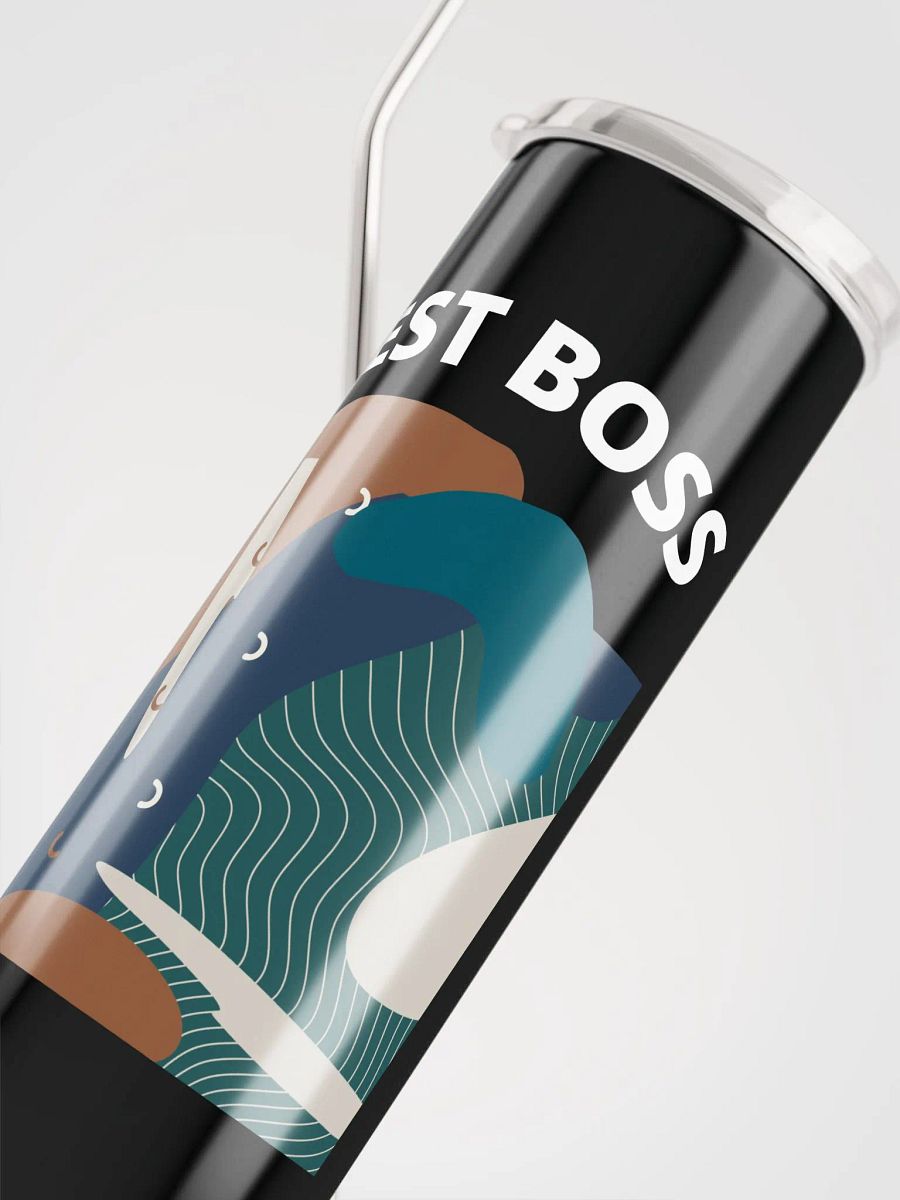 Eco-Friendly Stainless Steel Tumbler with Reusable Straw product image (5)