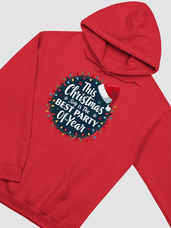The Best Christmas Party Hoodie product image (1)