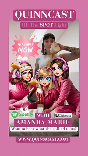 Join us at www.quinncast.com or on your favourite Podcast platform, as we chat openly and honestly to the amazing @bananaamar...