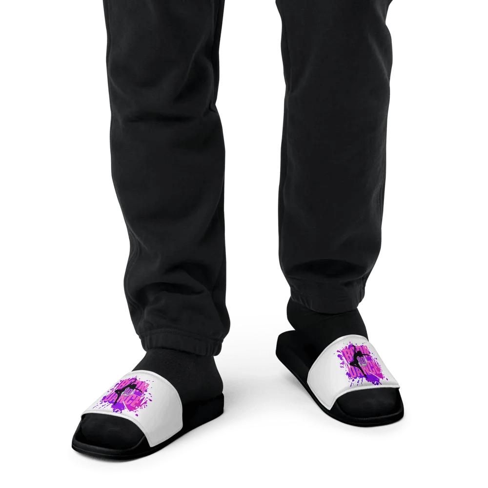 Born to Dance Her Silhouette Men's Slides product image (10)