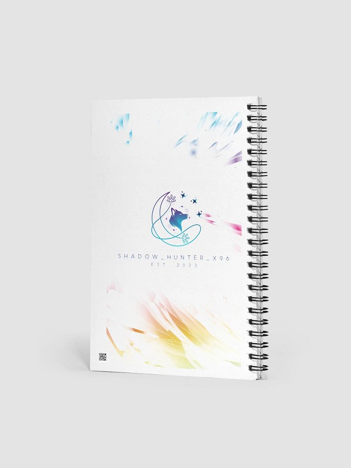 Watercolour smoke notebook product image (2)