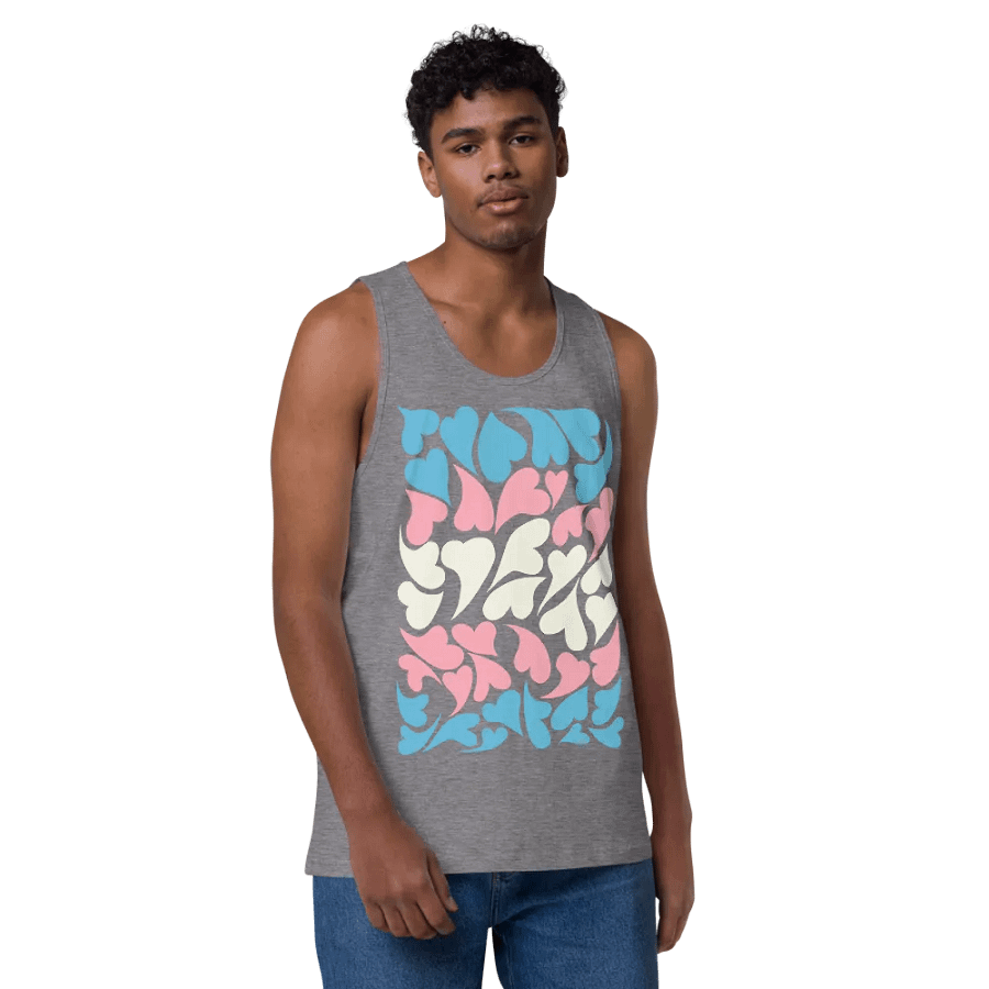 Nestled PRIDE Transgender Tank Top product image (48)