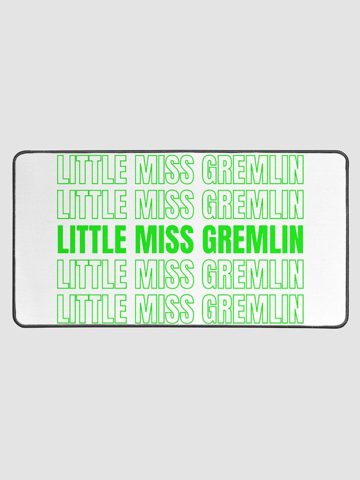 LITTLE MISS GREMLIN Desk Mat product image (1)