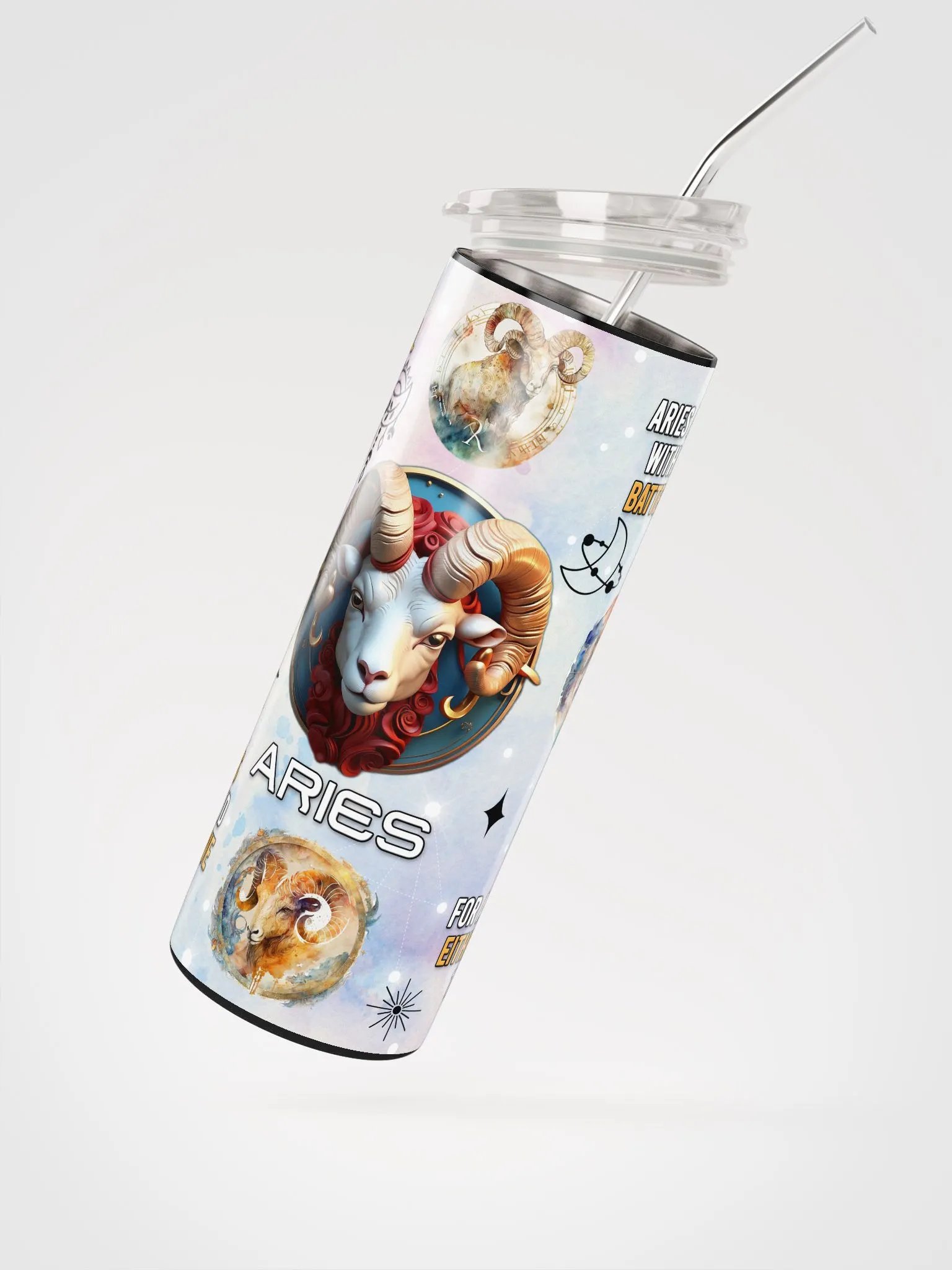 Cosmic Aries Stainless Steel Tumbler product image (4)