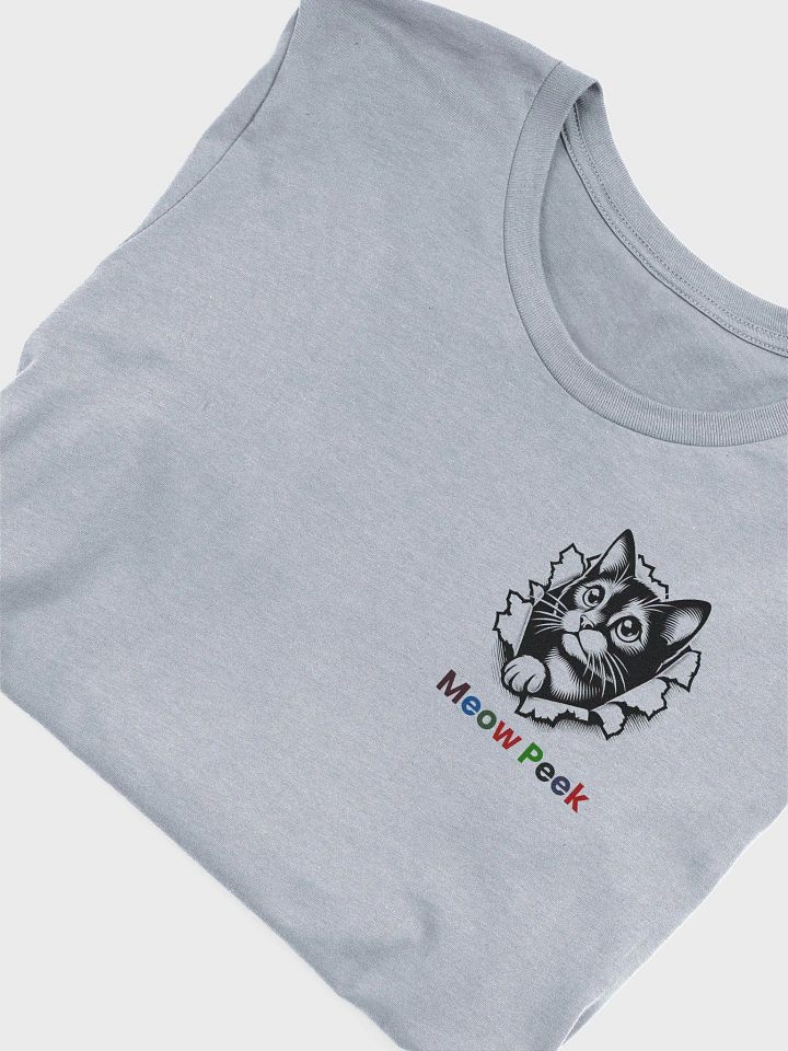 Meow Peek Unisex T-shirt product image (2)