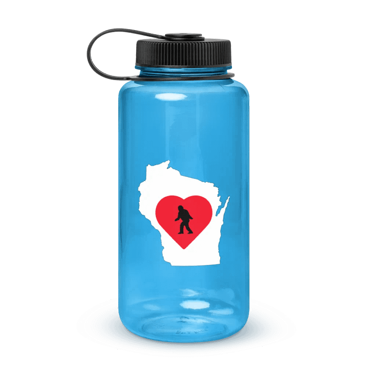 Heartfelt Bigfoot Wisconsin Wide Mouth Water Bottle product image (3)