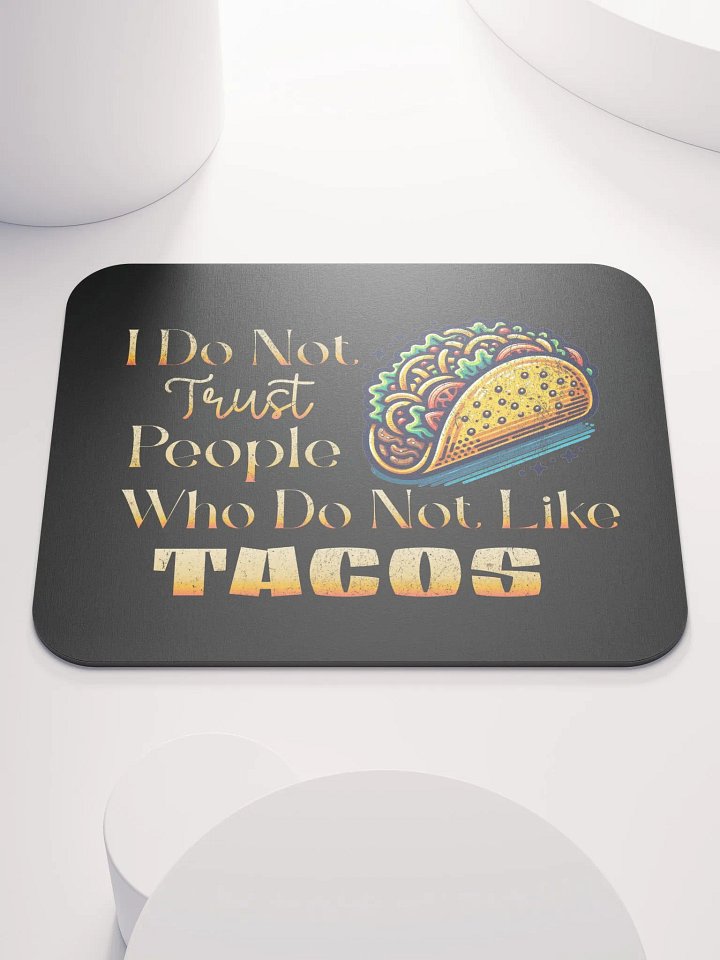 Taco Lover's Mouse Pad product image (1)