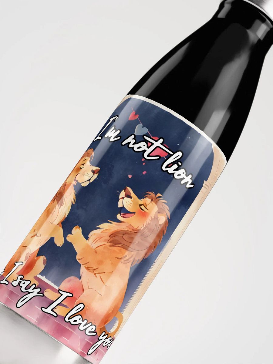 I'm Not Lion Stainless Steel Water Bottle product image (5)