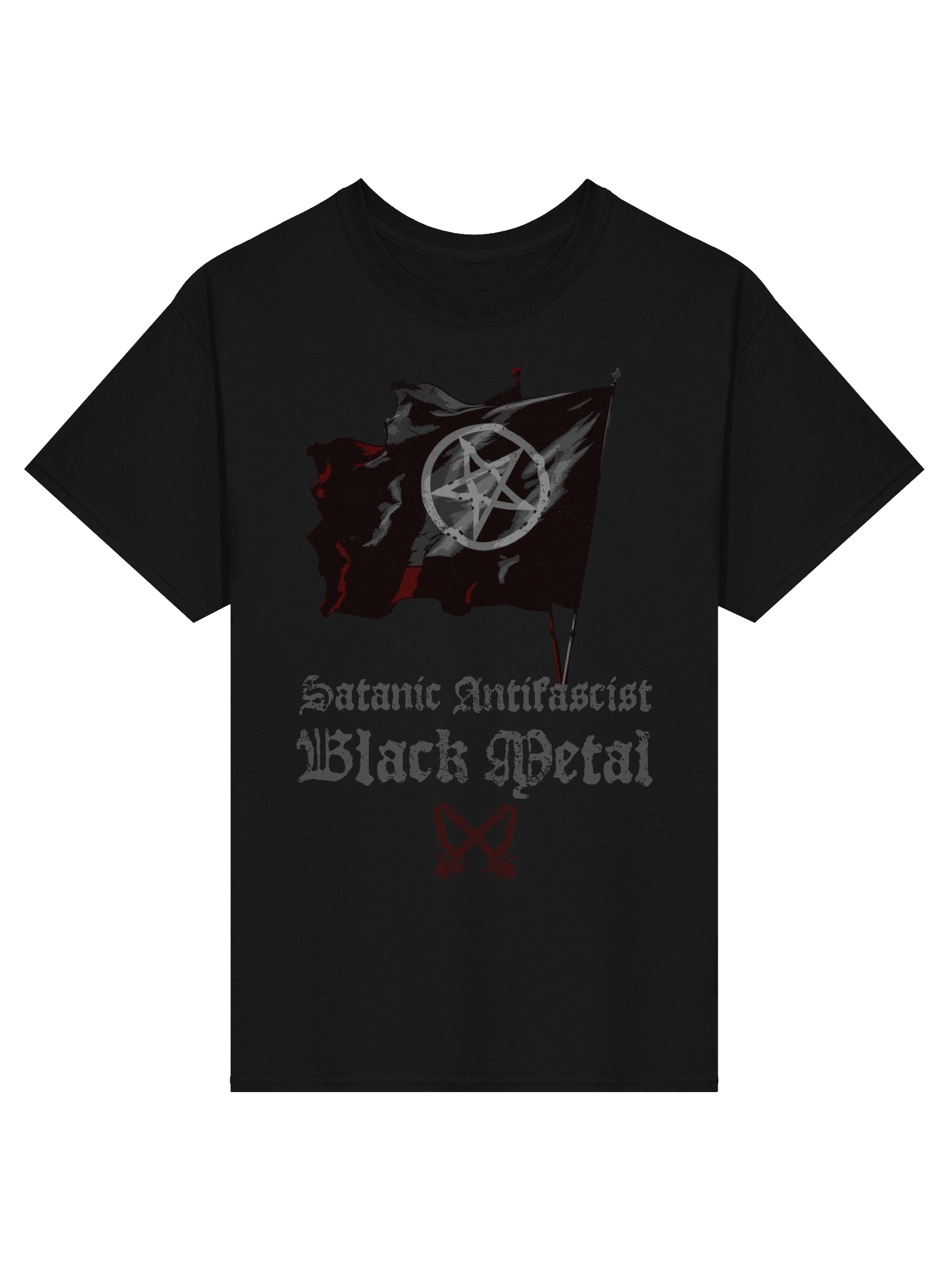 Satanic Antifascist Black Metal Variant Tee product image (1)