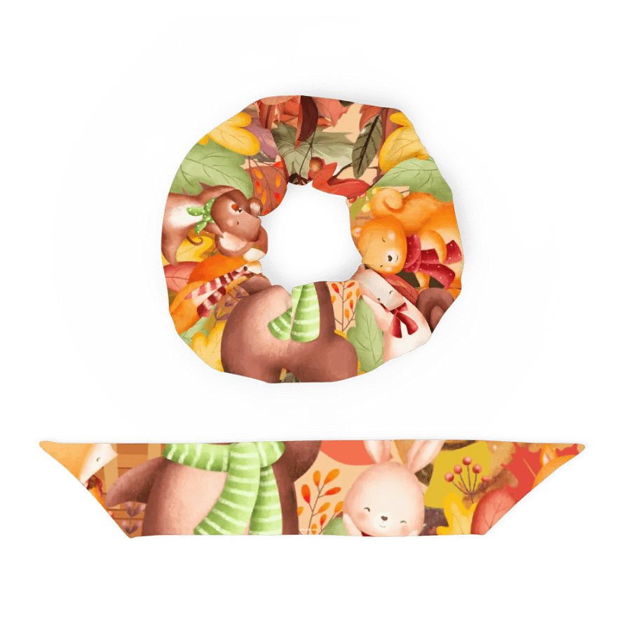 Autumn Animal Adventure Scrunchie product image (4)