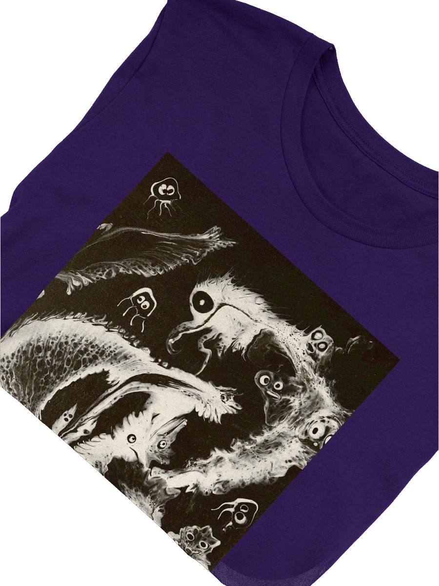 Shrimp of the Night Abstract Sea Animal T-Shirt product image (5)
