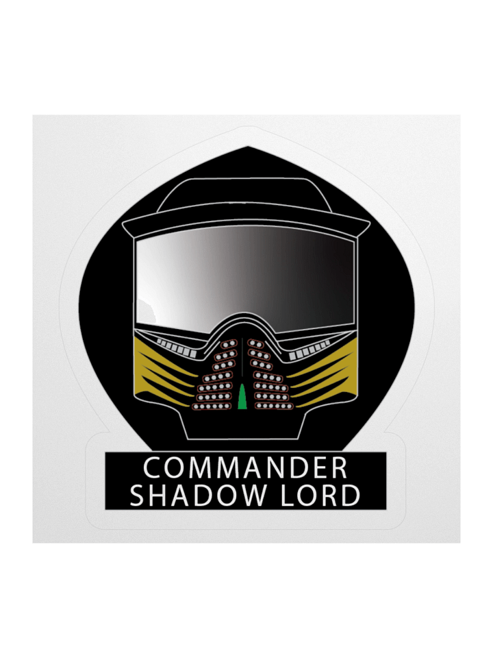Commander Shadow Lord Logo Sticker product image (3)