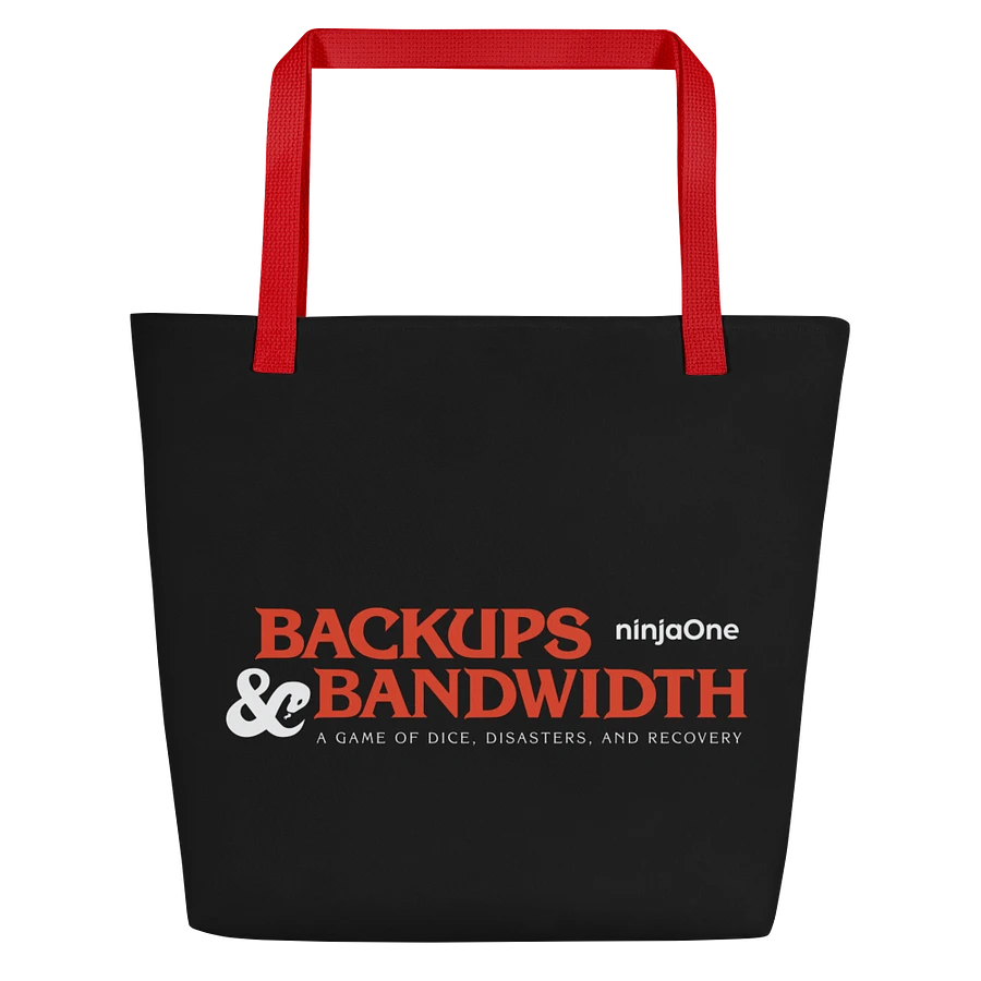 NinjaOne Backups & Bandwidth 2023 - Tote Bag product image (12)