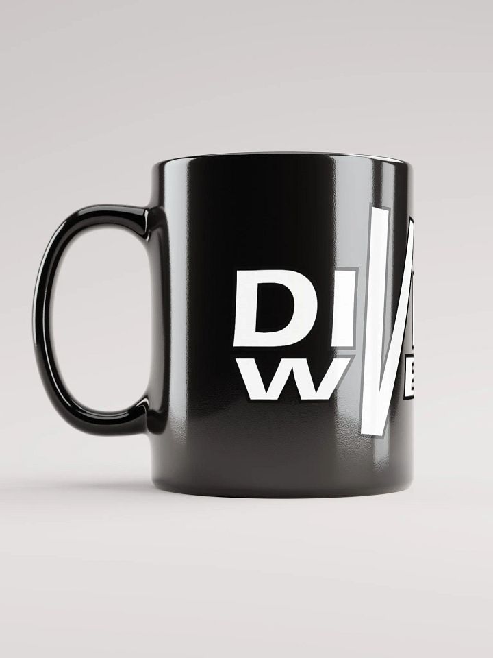 Divided We Fall - White - Black Glossy Mug product image (1)