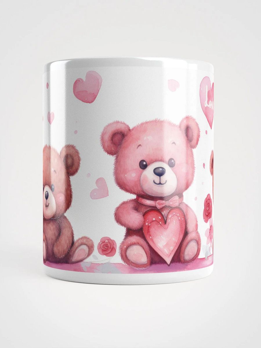 Valentine's day teddy bear mug product image (5)