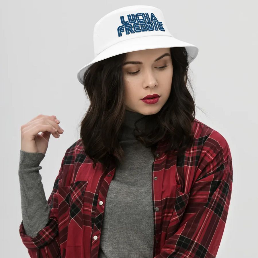 Mega Drive logo embroidered bucket hat product image (6)