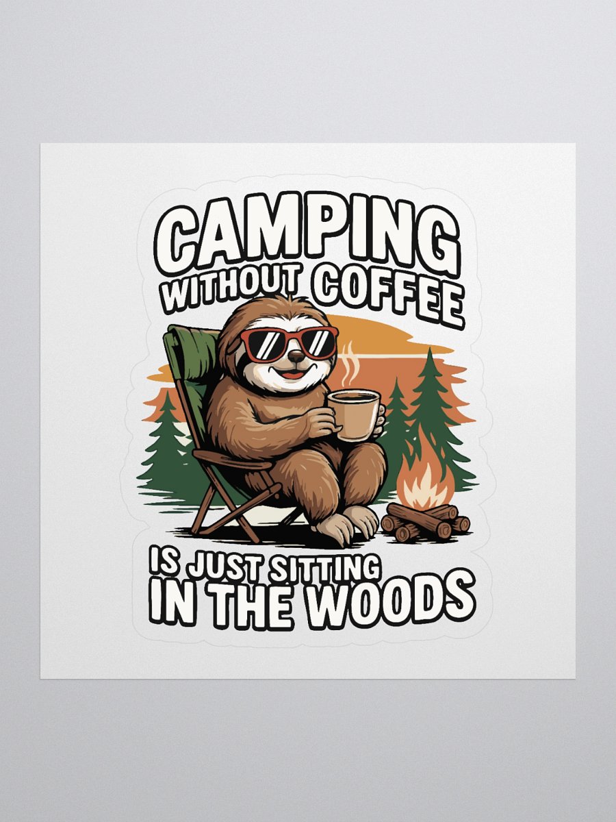 Sloth Camper Sticker Set product image (1)