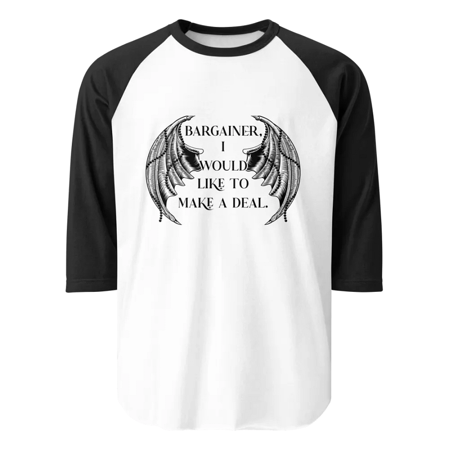 Bargainer Calling Card Fine Jersey Raglan Tee product image (31)